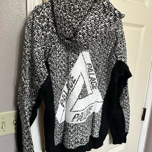 PALACE STRIPED HOODIE